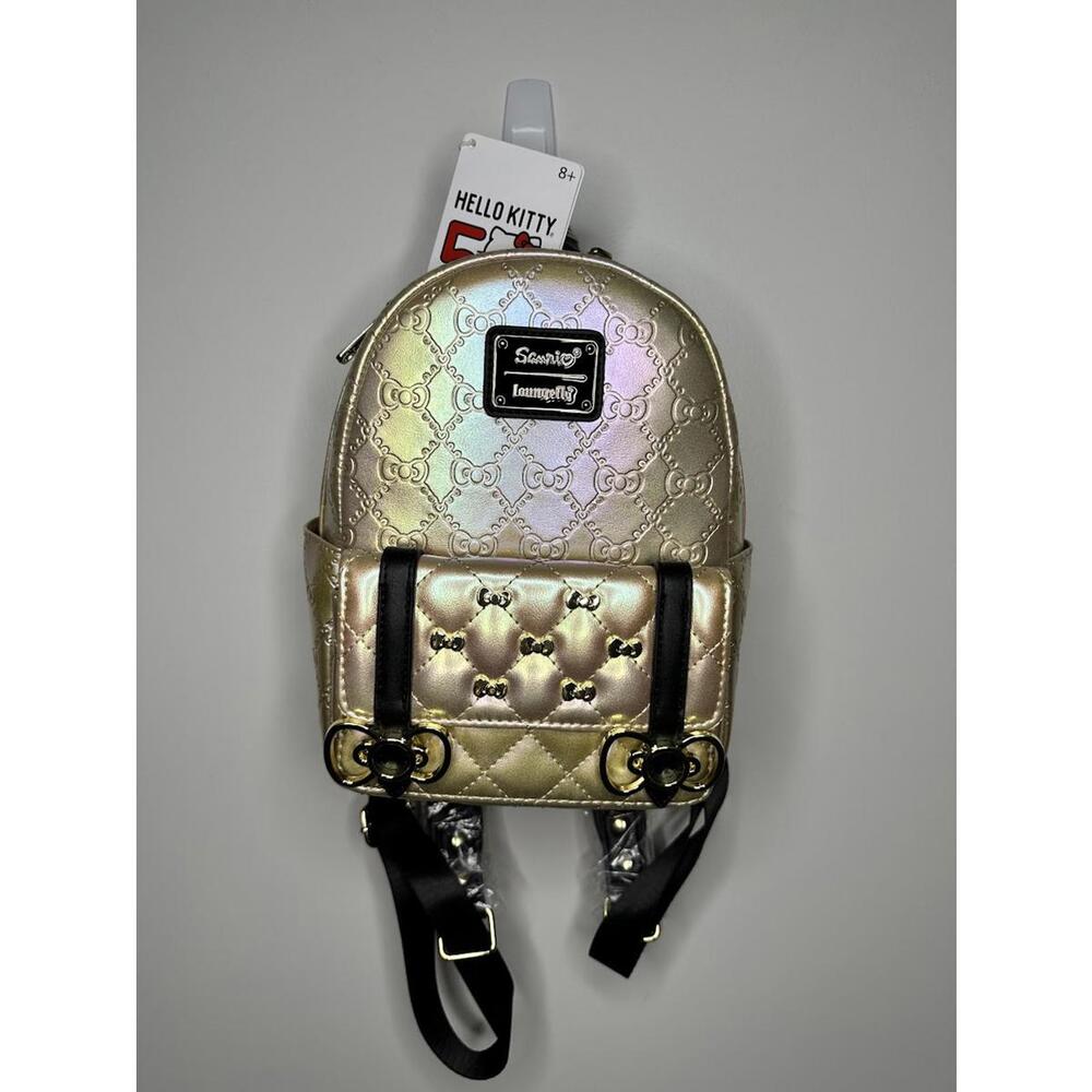 NWT Loungefly Hello Kitty 50th Anniversary Mini Backpack
